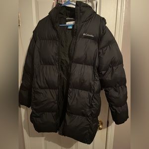 Columbia puffect mid jacket in black